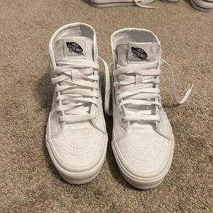 White Vans Sk8-Hi